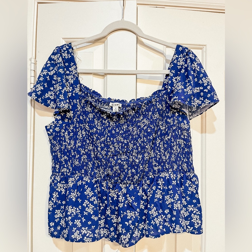 Francesca’s ruched midi top